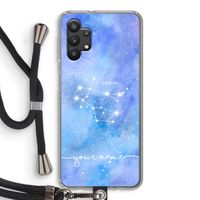 Sterrenbeeld - Licht: Samsung Galaxy A32 5G Transparant Hoesje met koord