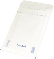 OFFICE products luchtkussenenveloppen, met stripsluiting, 150 x 215 mm, wit, pak van 10 stuks