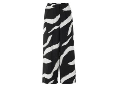 esmara Dames broek (Zwart/wit, 34)