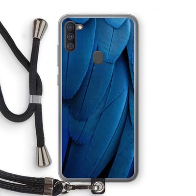 Pauw: Samsung Galaxy A11 Transparant Hoesje met koord