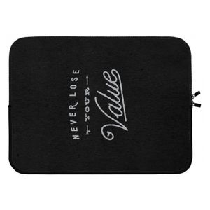Never lose your value: Laptop sleeve 15 inch