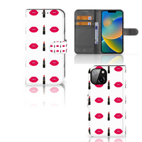 Apple iPhone 14 Telefoon Hoesje Lipstick Kiss