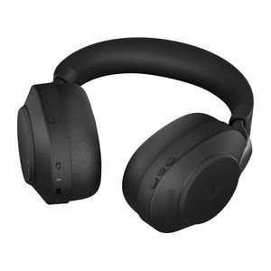 Jabra Evolve 2 85 Over Ear headset Bluetooth, Kabel Stereo Zwart Ruisonderdrukking (microfoon) Volumeregeling, Indicator voor batterijstatus, Microfoon