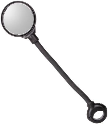 M-WAVE fietsspiegel spy base 3d 31,5 cm glas matzwart