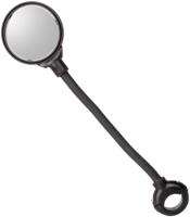 M-WAVE fietsspiegel spy base 3d 31,5 cm glas matzwart