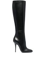 Saint Laurent bottes à talon aiguille 110 mm - Noir