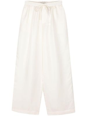 Róhe pantalon en soie à coupe ample - Tons neutres
