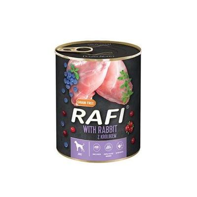 Dolina Noteci Rafi Natvoer voor honden met konijn, bosbes en cranberry - 800g
