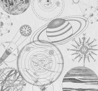 Komar Into Adventure Fotobehang Cosmos Sketch - IAX6-0017