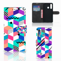 Huawei Nova 4 Bookcase Blokken Kleurrijk - thumbnail