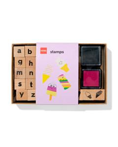 HEMA Stempelset Alfabet