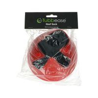 Tubbease Hoefschoen - 145 mm - rood - thumbnail