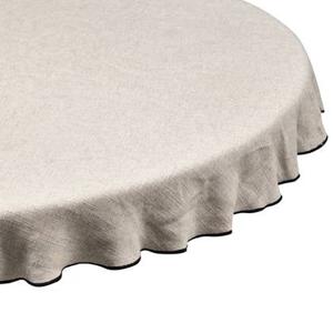 BePureHome Tafelkleed Stitch - Polyester - Naturel - 1x140x140