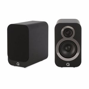 Q Acoustics 3010i - Boekenplank Luidsprekers - Zwart ( per paar )