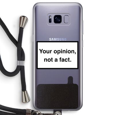 Your opinion: Samsung Galaxy S8 Plus Transparant Hoesje met koord