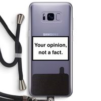 Your opinion: Samsung Galaxy S8 Plus Transparant Hoesje met koord