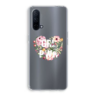 GRL PWR Flower: OnePlus Nord CE 5G Transparant Hoesje