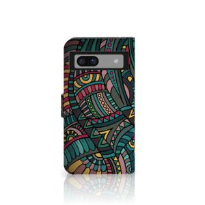 Google Pixel 8A Telefoon Hoesje Aztec