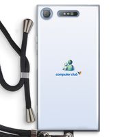 MSN: Sony Xperia XZ1 Transparant Hoesje met koord
