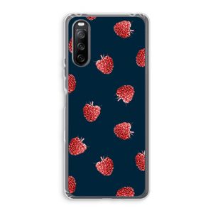 Framboosjes: Sony Xperia 10 III Transparant Hoesje