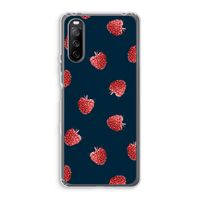 Framboosjes: Sony Xperia 10 III Transparant Hoesje