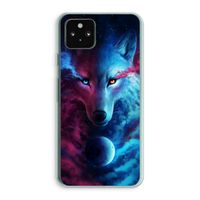 Where Light And Dark Meet: Google Pixel 5a 5G Transparant Hoesje Where Light And Dark Meet: Google Pixel 5a 5G Transparant Hoesje