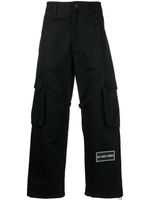 44 LABEL GROUP pantalon cargo à patch logo - Noir