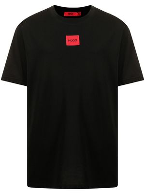HUGO t-shirt à patch logo - Noir