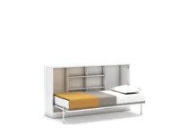 Eenpersoons bedkast met bureau - Life Geen matras