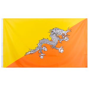 Bhutan Vlag (90 x 150 cm)