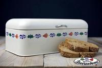 Boerenbont Broodtrommel met scharnierdeksel met kleine schade