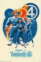Poster Marvel - The Fantastic Four 61x91,5cm Poster Marvel - The Fantastic Four 61x91,5cm