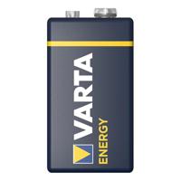 Varta Energy Alkaline batterij - 9V - blokbatterij - LR61 - thumbnail