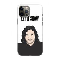 Let It Snow: Volledig geprint iPhone 12 Pro Hoesje
