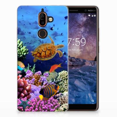 Nokia 7 Plus | TPU Hoesje | Vissen