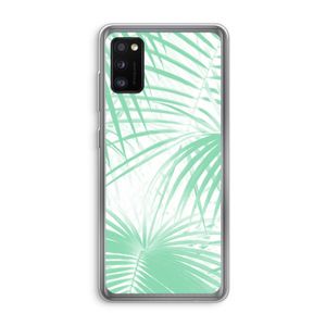 Palmbladeren: Samsung Galaxy A41 Transparant Hoesje