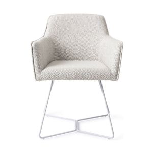 Jesper Home Hofu eetkamerstoel beehive white Checkers Charm