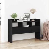 Dressoir met lade Zwart 105 x 30 x 70 cm Bewerkt hout