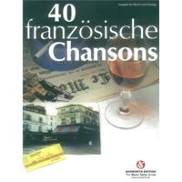 Bosworth 40 Französische Chansons songboek voor piano en zang + akkoorden