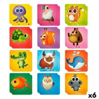 Memory Spel Lisciani Giochi Kinderpuzzel Tactiel 24 Onderdelen