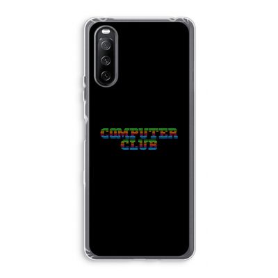 Retro: Sony Xperia 10 III Transparant Hoesje
