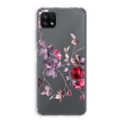 Mooie bloemen: Samsung Galaxy A22 5G Transparant Hoesje