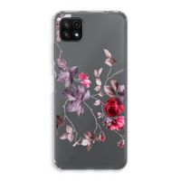 Mooie bloemen: Samsung Galaxy A22 5G Transparant Hoesje