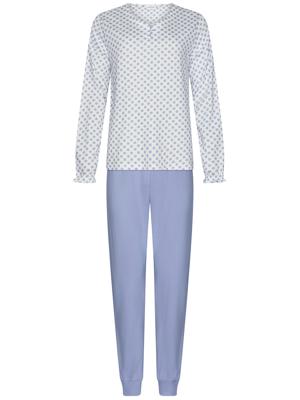 Duurzame katoenen pyjama stippen