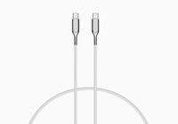 Cygnett Armoured USB-C to USB-C gevlochten oplaadkabel wit 1 meter - thumbnail