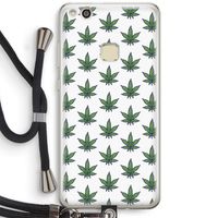 Weed: Huawei Ascend P10 Lite Transparant Hoesje met koord