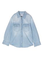 DONDUP KIDS chemise en jean à manches longues - Bleu - thumbnail