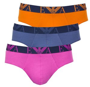 Armani Slips roze-grijs-oranje 3-pack