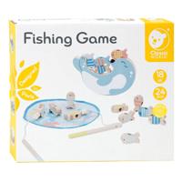 Classic World world houten visspel zeehond, 24dlg.