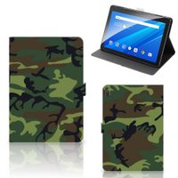 Lenovo Tab E10 Tablet Hoes Army Dark